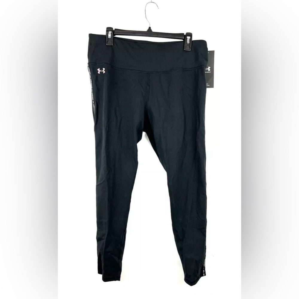 Under Armour Womens Favorite Legging Hi Rise Pants Black XL